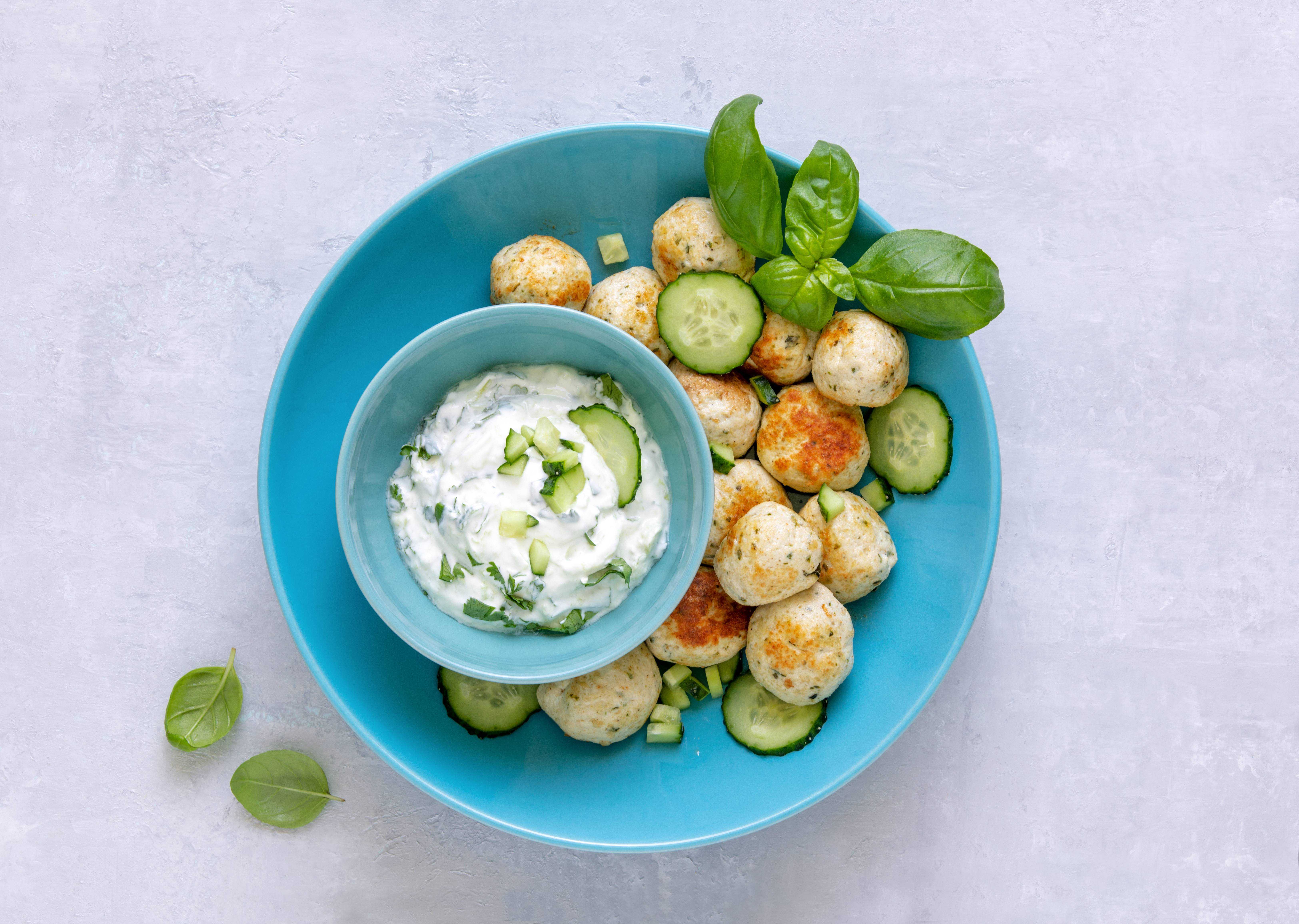 Spinach and Feta Meatballs