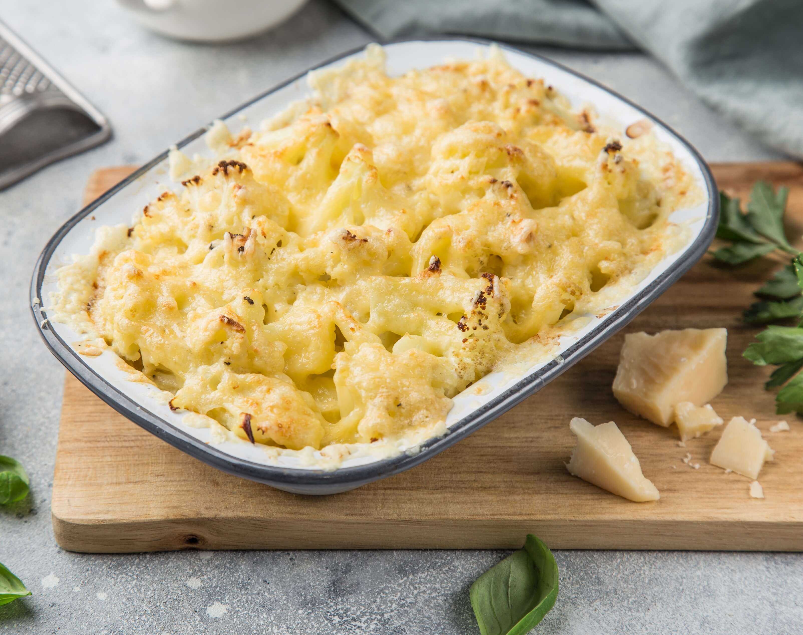 Easy Cauliflower Cheese