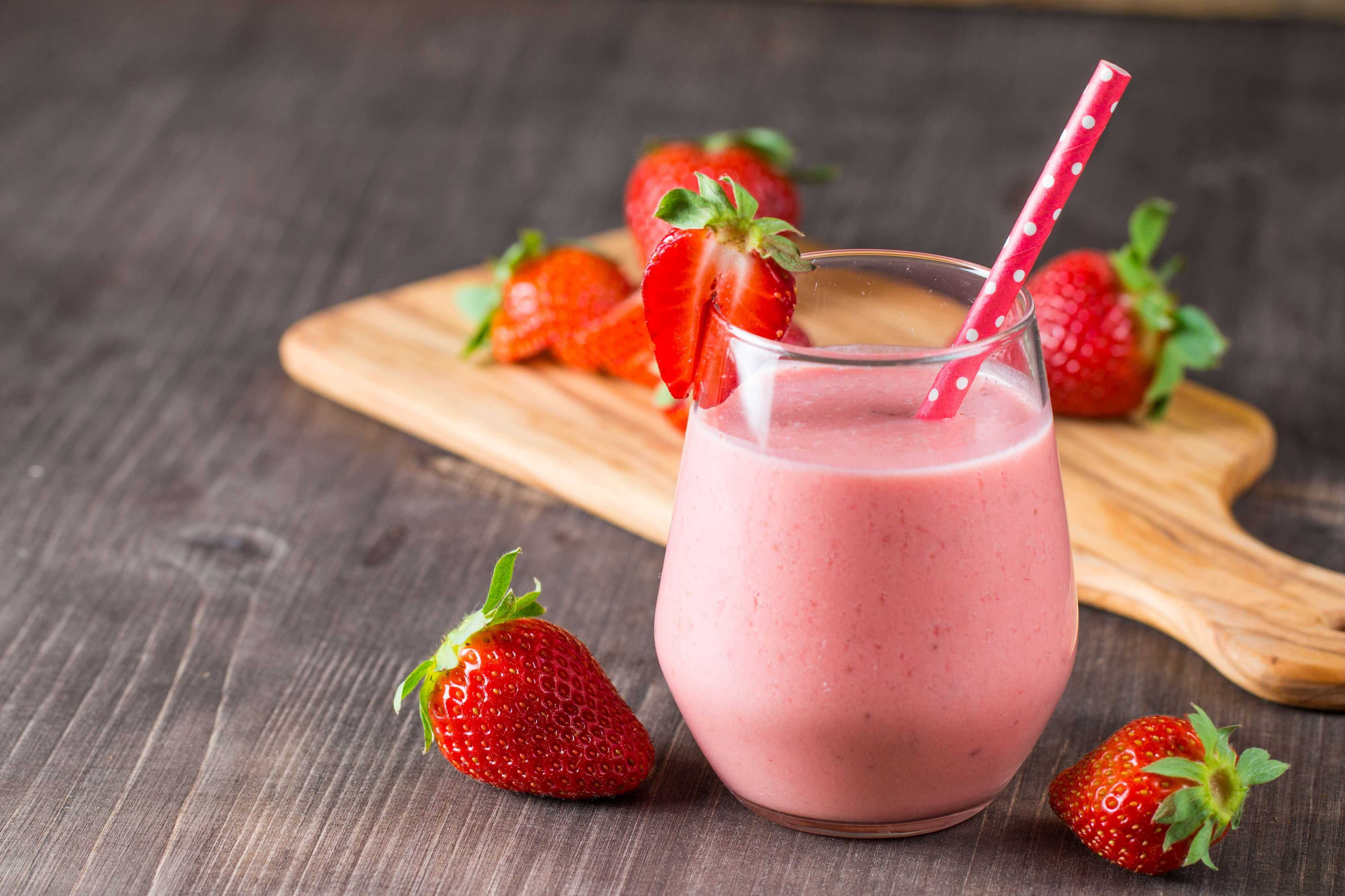 Strawberry Breakfast Smoothie