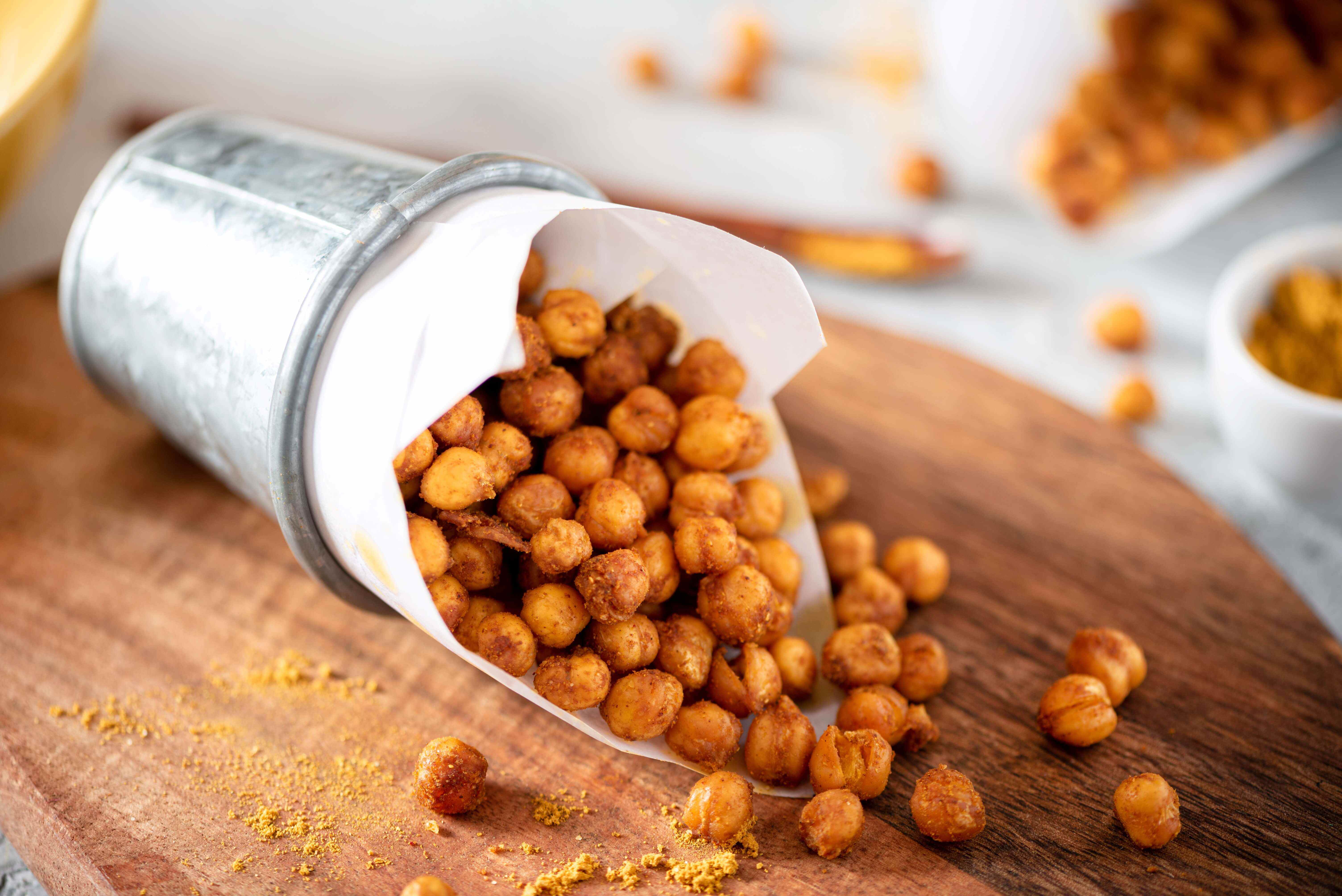 Crispy Spiced Chickpeas