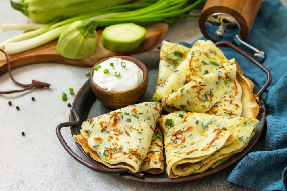 Jyoti's Vegetable Crepes