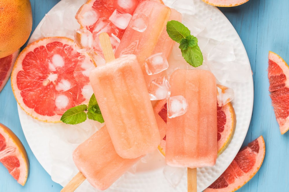 Grapefruit Popsicles