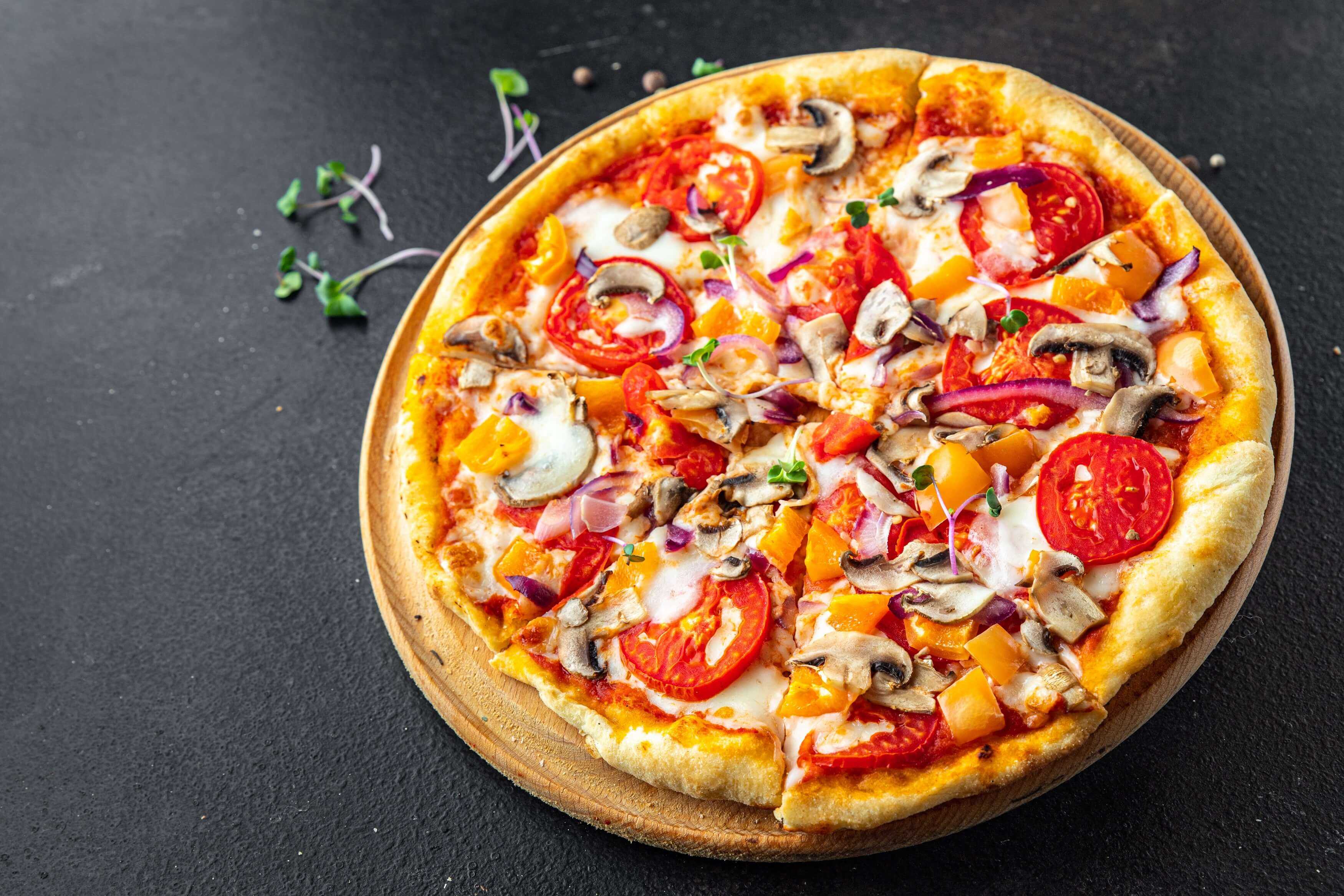 Healthy 4-step Veggie Pizza Recipe | No Money No Time
