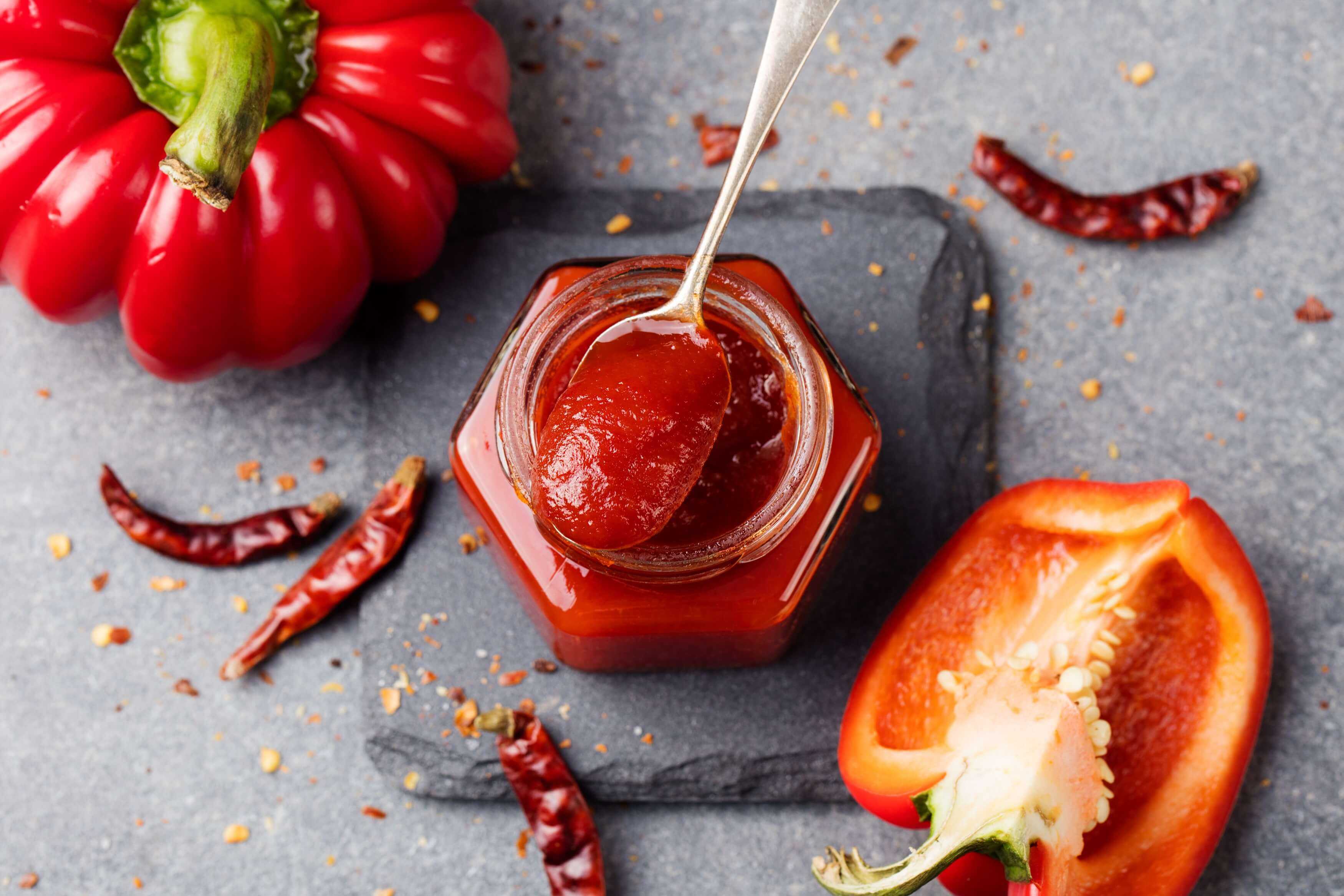 Simple Roast Capsicum Sauce