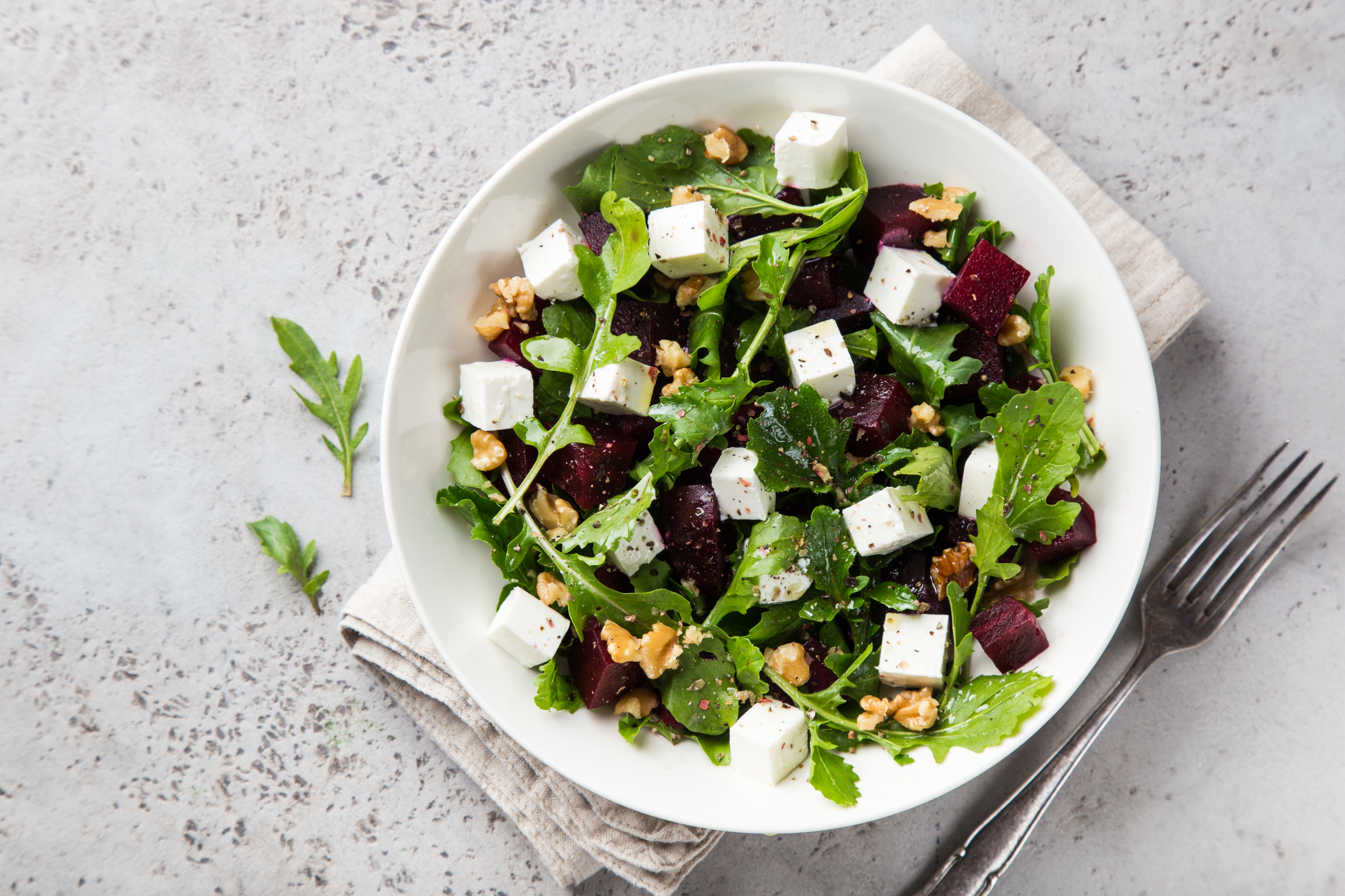 Colourful Beetroot and Feta Salad