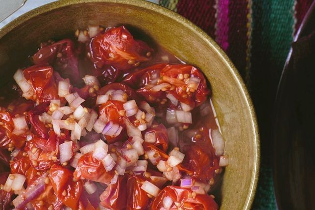 Spicy Roast Tomato Salsa-image